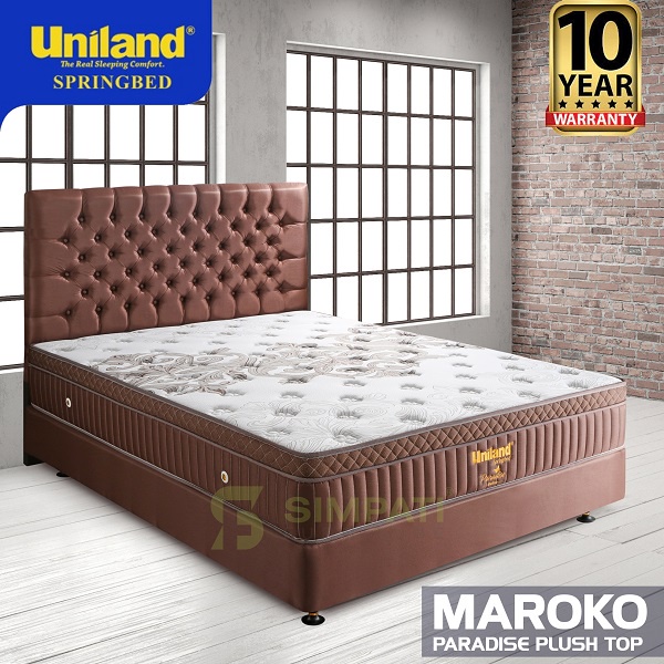 Uniland Paradise Plush Top Maroko Tebal 30 cm