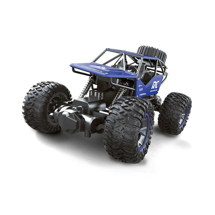 Mainan Mobil Remote Control Rock Crawler Offroad Alloy Material 1:18