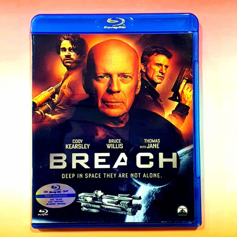 KASET BLU RAY FILM BREACH DEEP IN SPACE THEY ARE NOT ALONE - FILM BOX OFFICE PERANG LUAR ANGKASA NEW