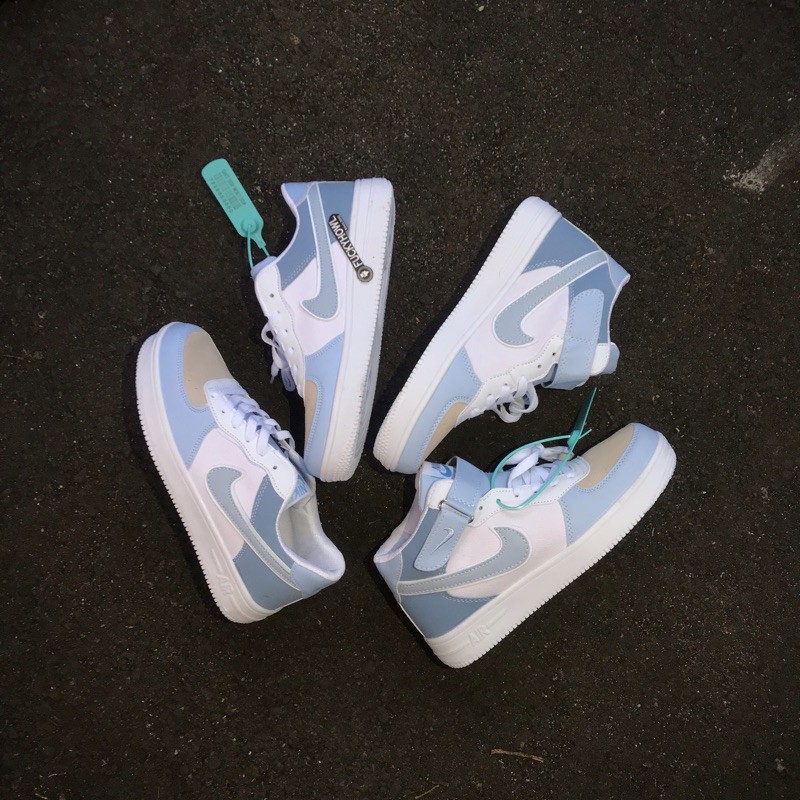 Sepatu Nike Air Force 1 Light Armory Blue