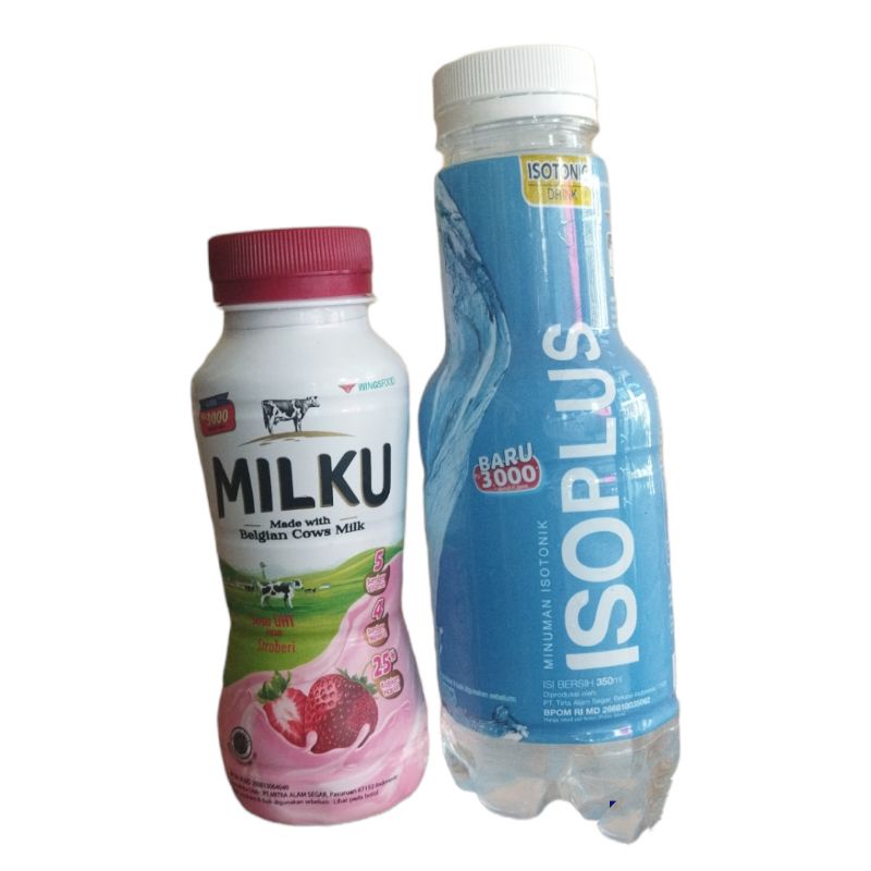 

paketan minuman milku sama isoplus