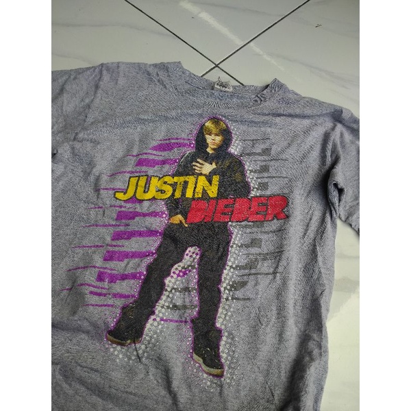 T-shirt Justin Bieber World Tour 2011 (Second Original)