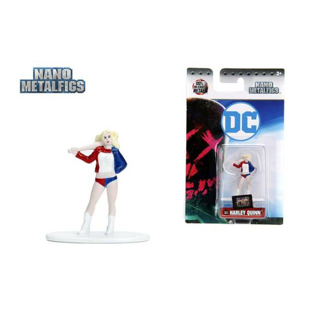 DC Nano Metalfigs Mini Figure Diecast Metal Harley Queen Original By Jada Toys