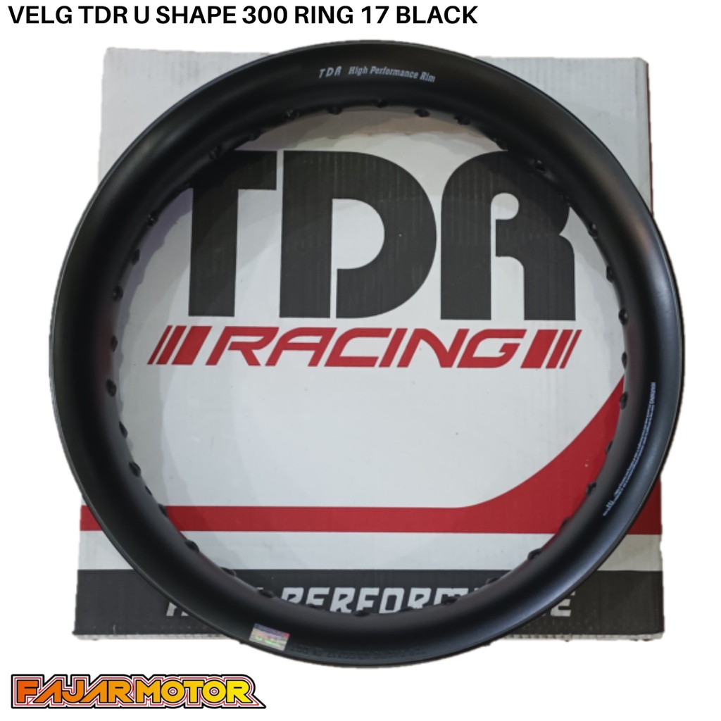 OBRAL VELG TDR U SHAPE 300 350 RING 17 GOLD BLACK SILVER