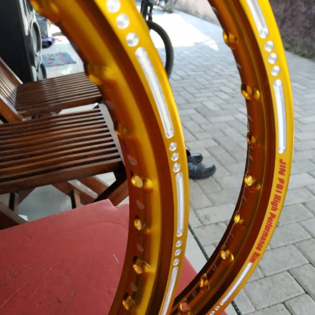 VELG JINFEI SLOT BUBUT GOLD