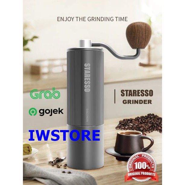 STARESSO DISCOVERY GRINDER COFFEE D6 MANUAL GRINDER / GRINDER KOPI