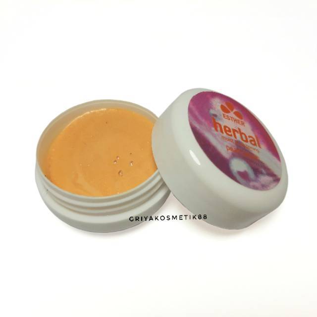 ESTHER HERBAL MOIST &amp; WHITENING PEARL CREAM ecer