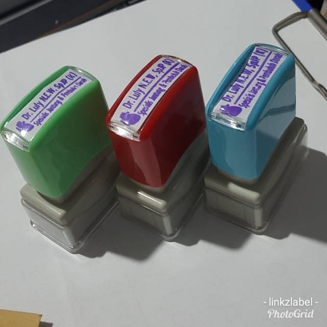 

Stick Ice stamp stempel nama flash stamp bisa request nama dan warna tinta