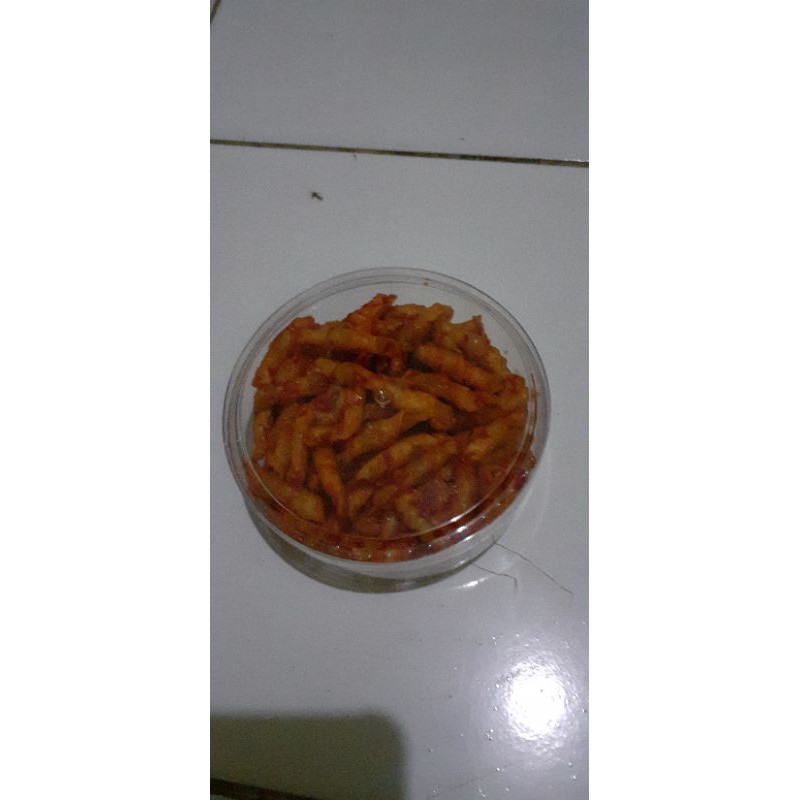 Kue Kacang Umpet Rasa Pedas kemasan 1 toples