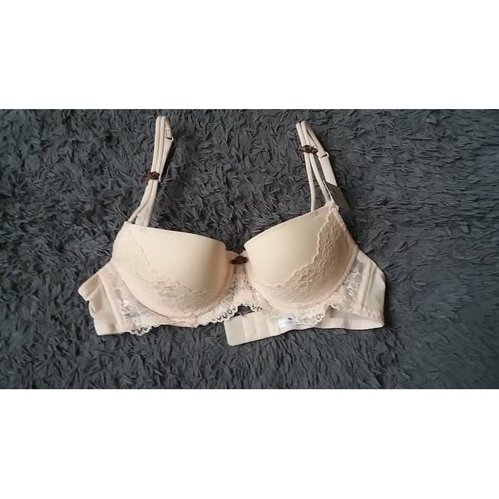 ready bra fmn freda spaghetti strap 34 color soft pink
