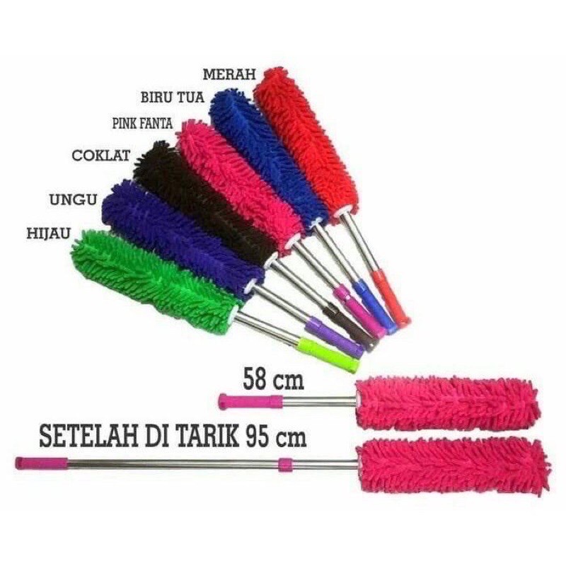 Kemoceng Tarik Cendol Microfiber Up To 100CM