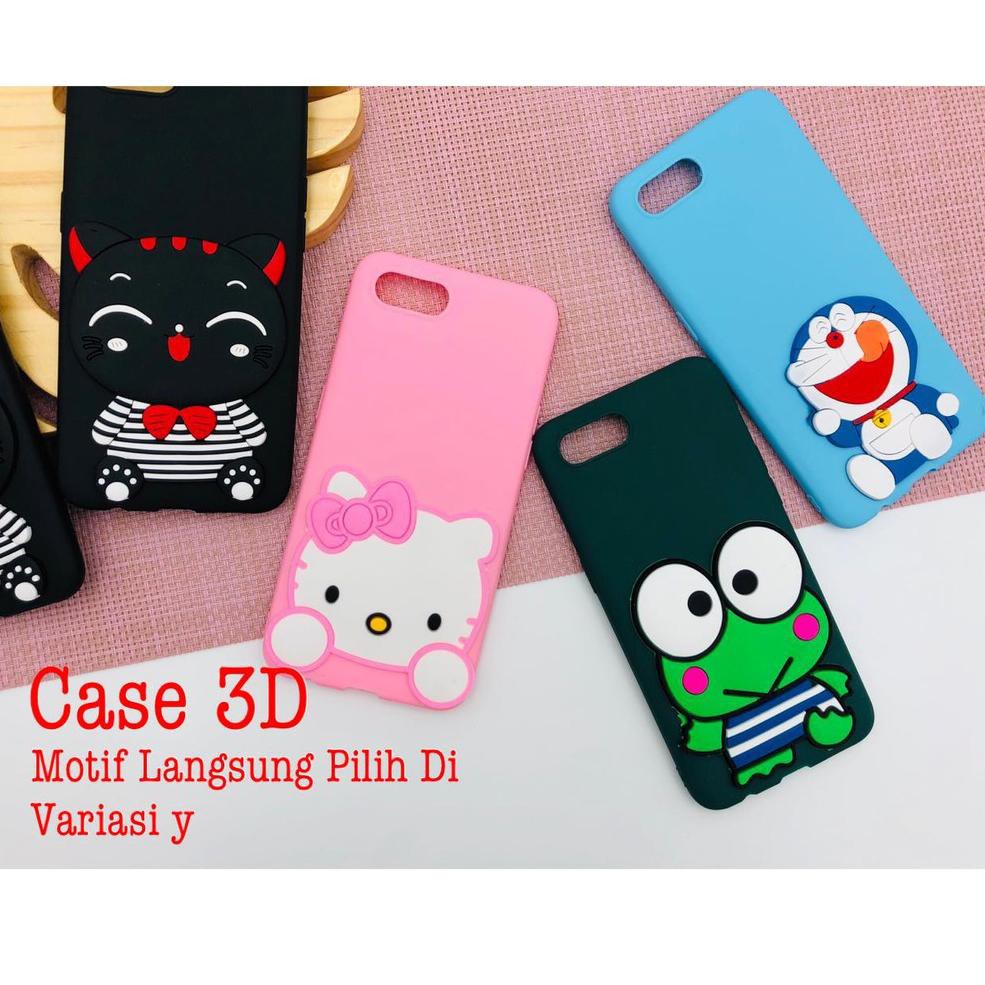 [KODE 8151] XIAOMI REDMI 6A SILIKON CASE BONEKA 3D 4D / SOFTCASE KARET BONEKA