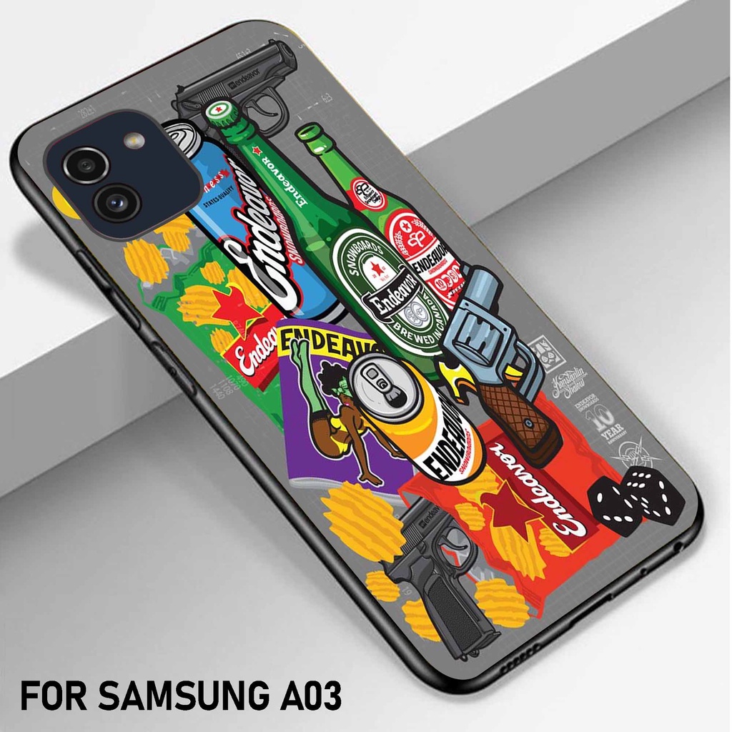 Sukses Case SAMSUNG A03 - Hardcase 2D Glossy Samsung A03 - Silikon Hp Samsung A03  - Silicon Hp Sams