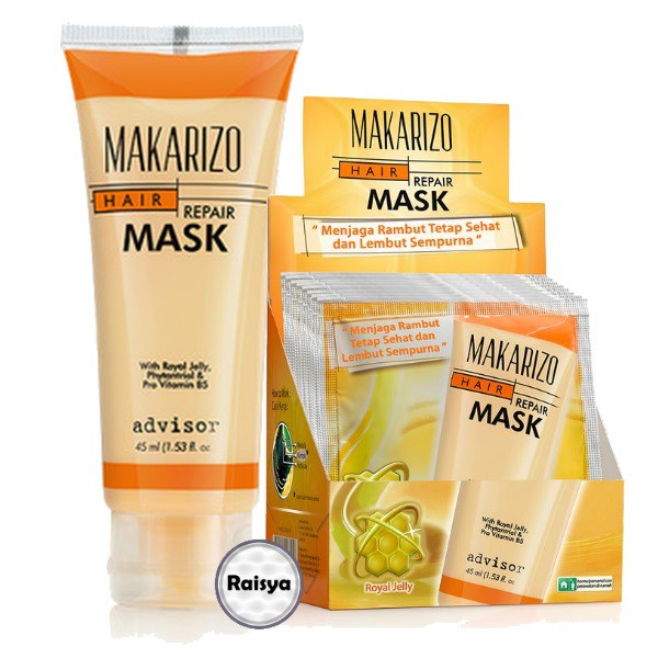 Makarizo Advisor Hair Repair Mask Sachet / Tube - Masker Rambut