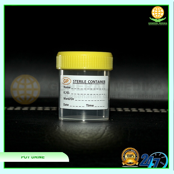 Pot Urine Sterile 60cc | Container 60 ml 60cc