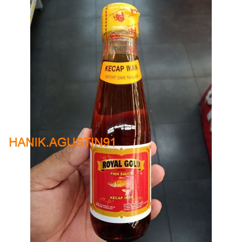 

Fish Sauce Royal Gold / Kecap Ikan 200 Ml