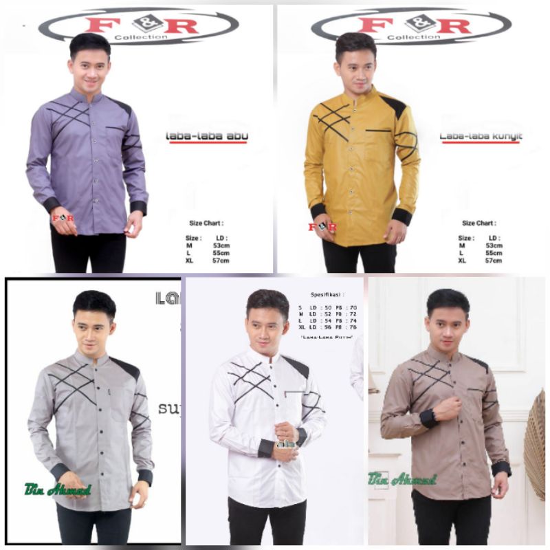 Baju koko pria lengan panjang//Baju Koko Laba Laba//baju koko pria terbaru//baju koko pria kekinian/