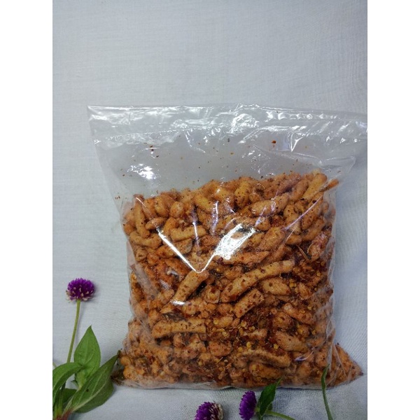 

Basreng pedas daun jeruk 500gr