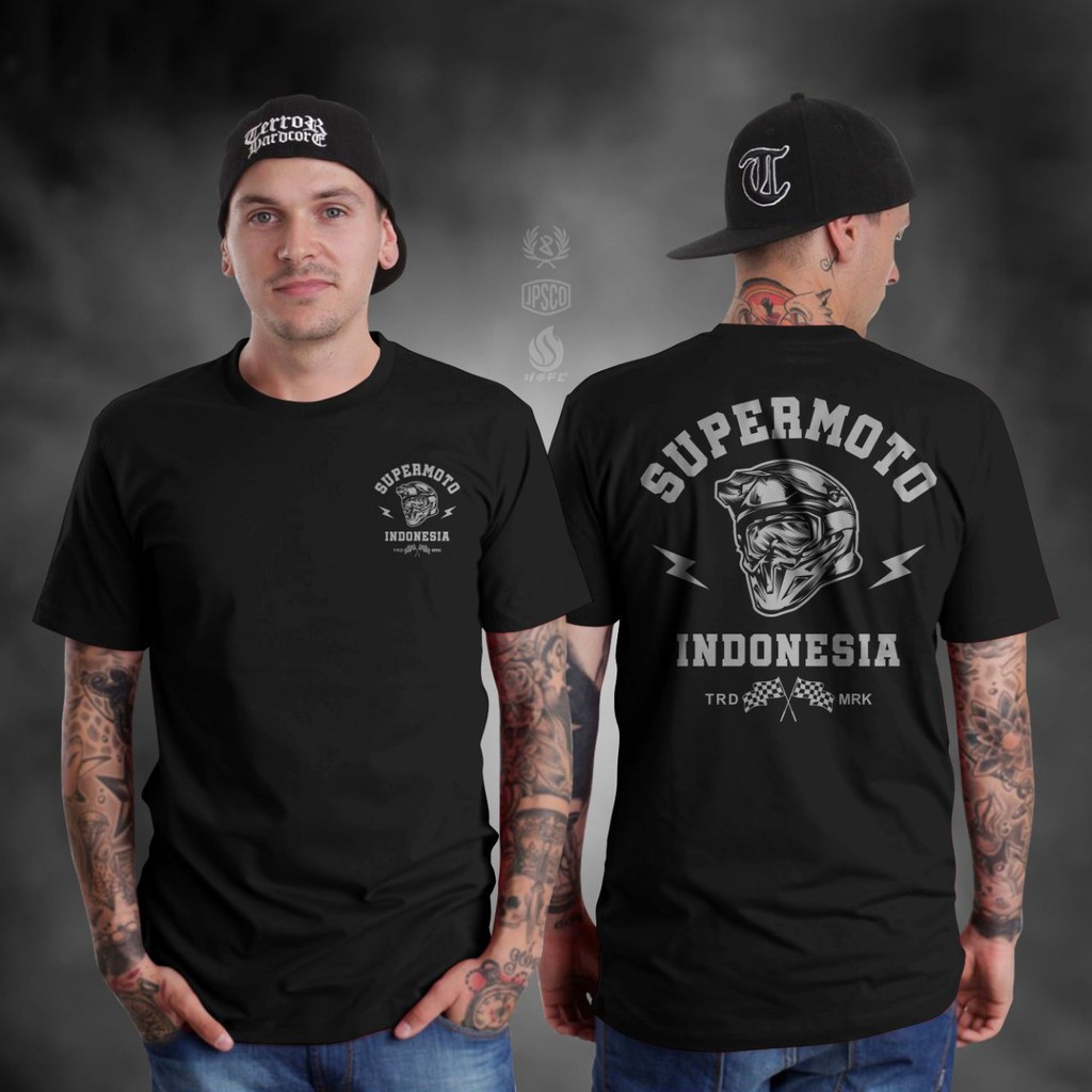 KAOS SUPERMOTO INDONESIA DIRT RACING  BAJU MOTORCROSS SUPERMOTO