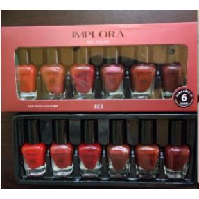 [SATUAN] ^ KYRA ^ Implora Kutek Nail Polish Cutex Kitek Cat Kuku -  1 pcs