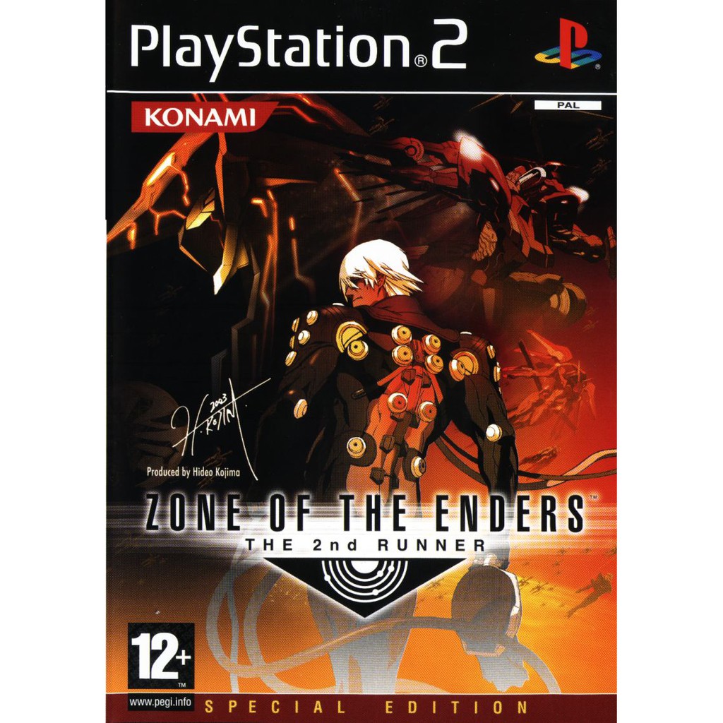 DVD Kaset Game PS2 Zone of the Enders The 2nd Runner