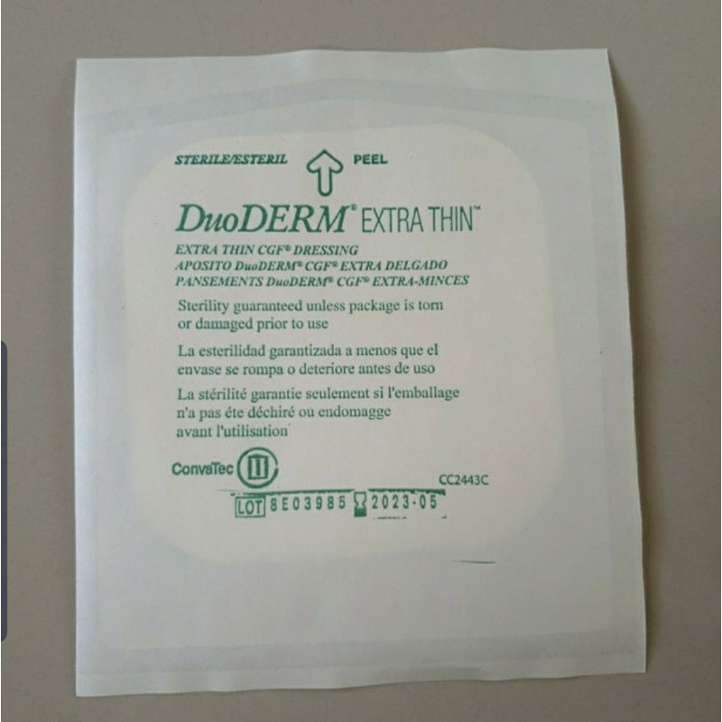 DUODERM EXTRA THIN Plester Convatec Duo Derm ExtraThin 10 x 10 cm