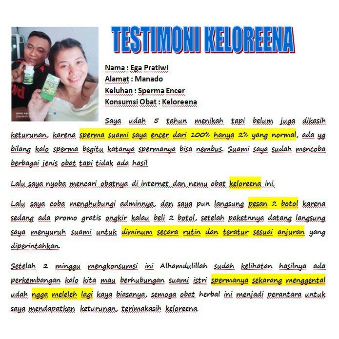 Suplemen Obat Penyubur Sperma Impoten lemah syahwat atau disfungsi ereksi ejakulasi dini herbal-3