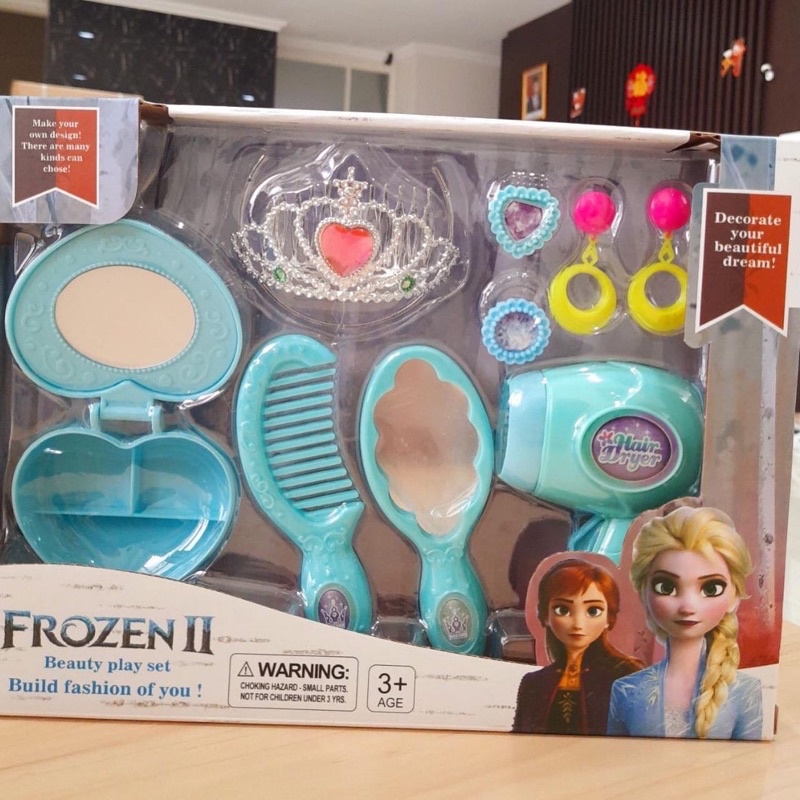 mainan frozen elsa salon