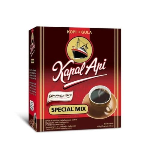 

Kapal Api Box Spesial Mix isi 5 Sachet 25gr/Kopi/Coffee/Kopi Bubuk