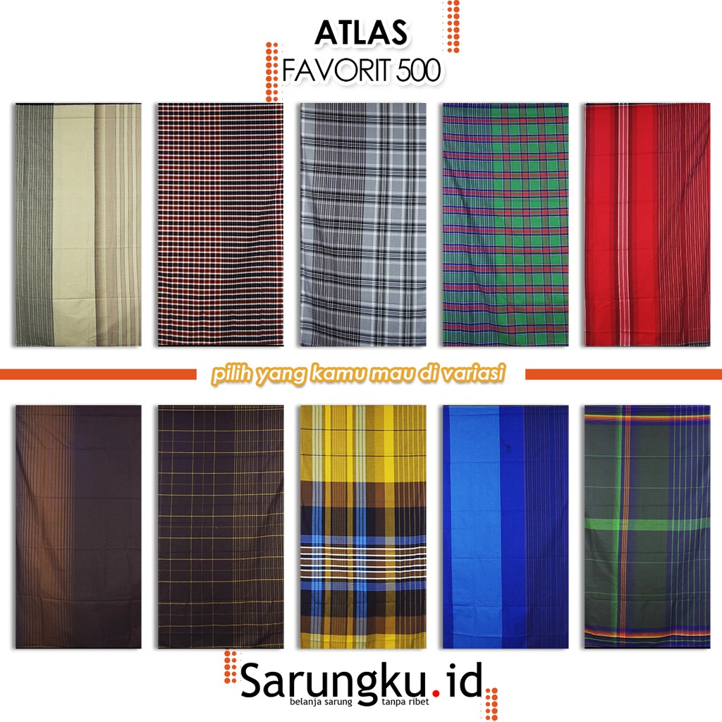 SARUNG ATLAS FAVORIT 520