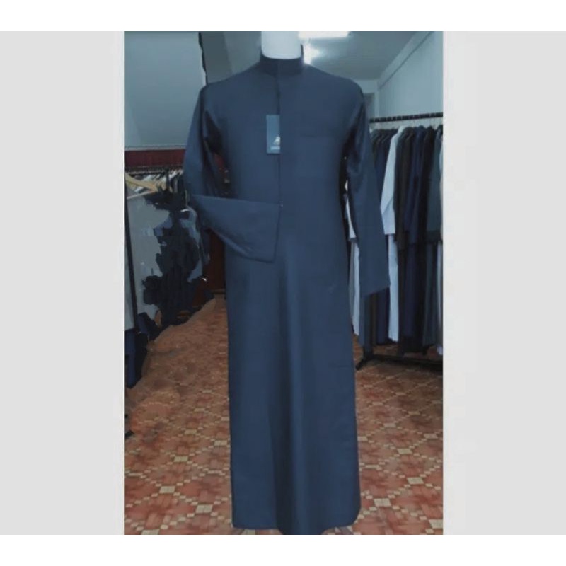 Jubah saudi Gamis Pria Alraz (Alharamain/Alaseel/Alnoor/Rethobe)