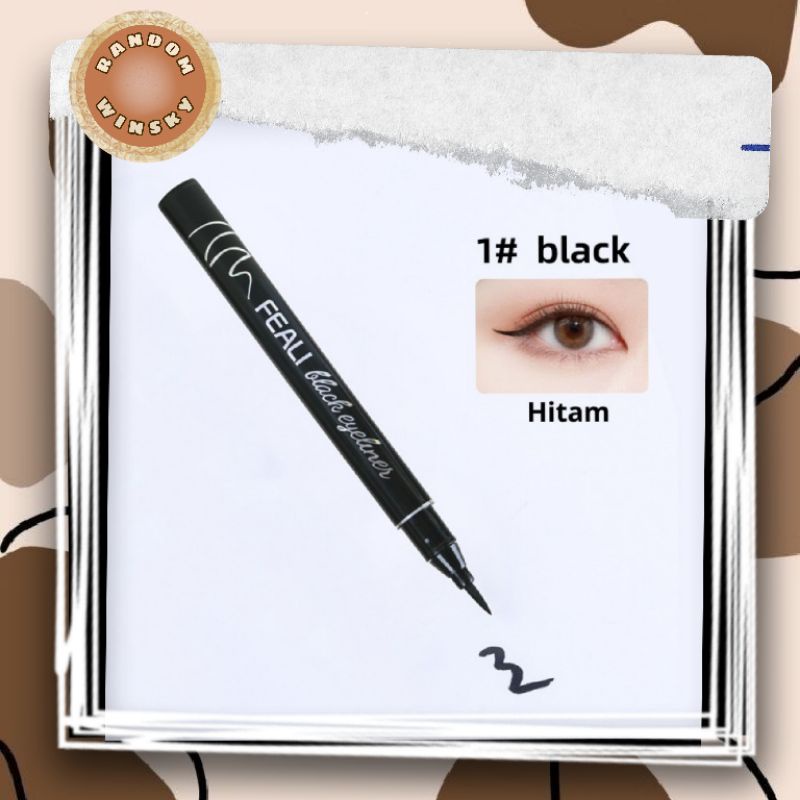 FEALI Cool Black Liquid Eyeliner