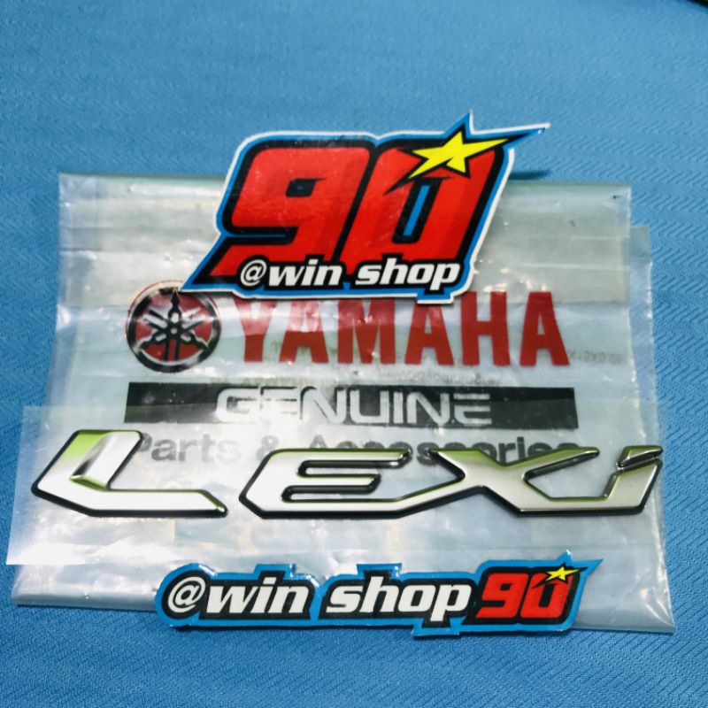 EMBLEM LOGO STIKER LEXI ORIGINAL YAMAHA B3F-F173B-10