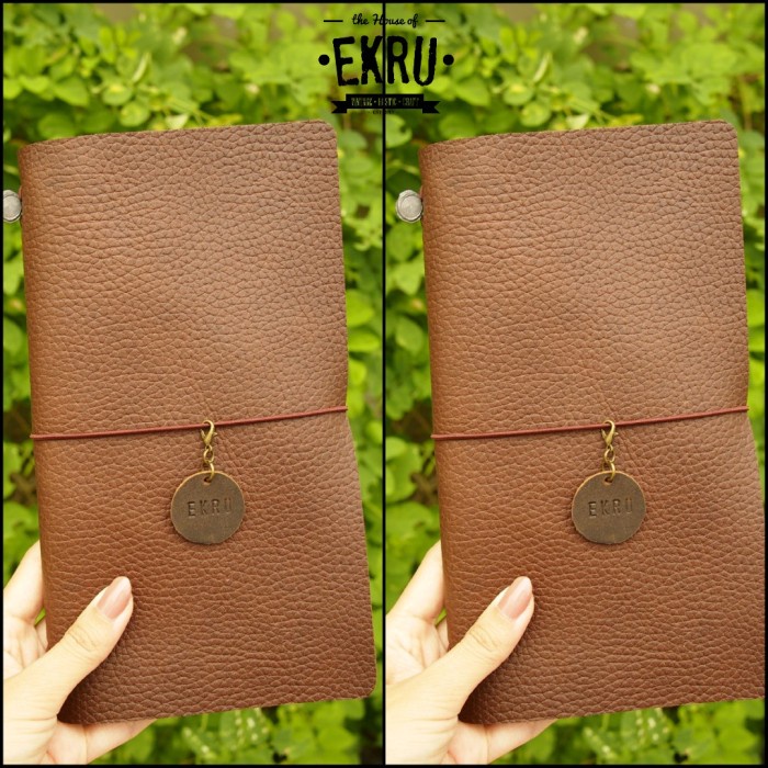 

Mantap Genuine Leather Cover Travelers Notebook (Midori) Reg Murah