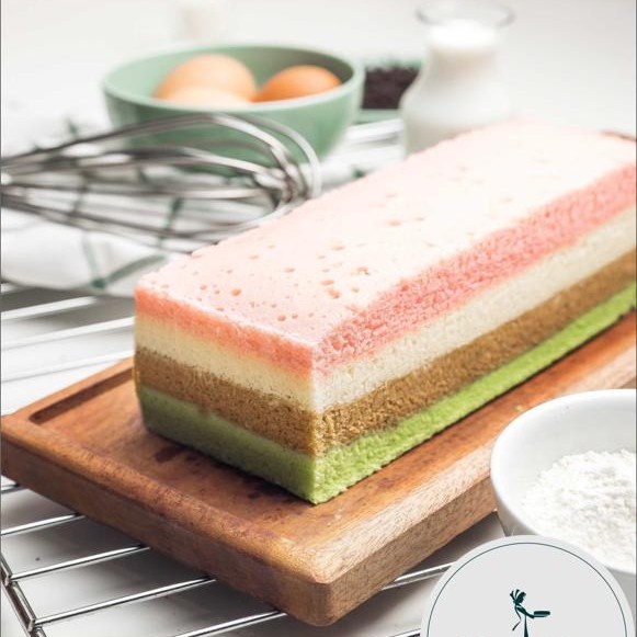 

Bolu Pelangi Prima Rasa Bandung Warna Warni Cantik Lucu Cute Manis Kue Cemilan Snack Renyah Homemade Enak Bergizi