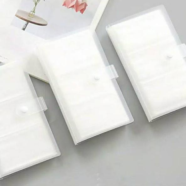 

Paling Sesuai.. CARD HOLDER TEMPAT KARTU PHOTOCARD PC ALBUM PVC TRANSPARAN