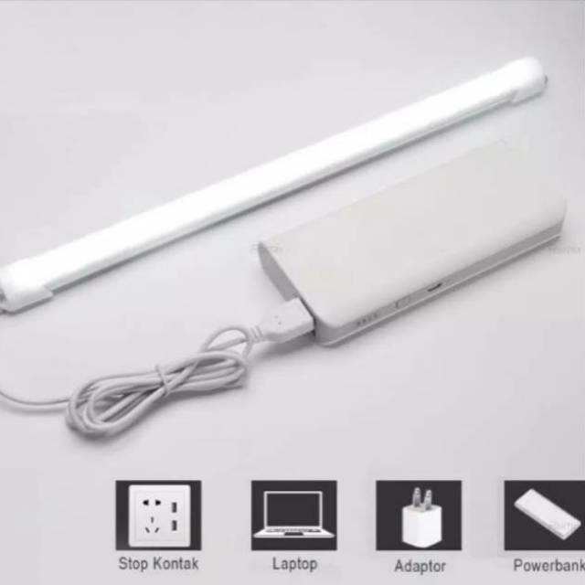 Lampu Neon Panjang Strip LED USB