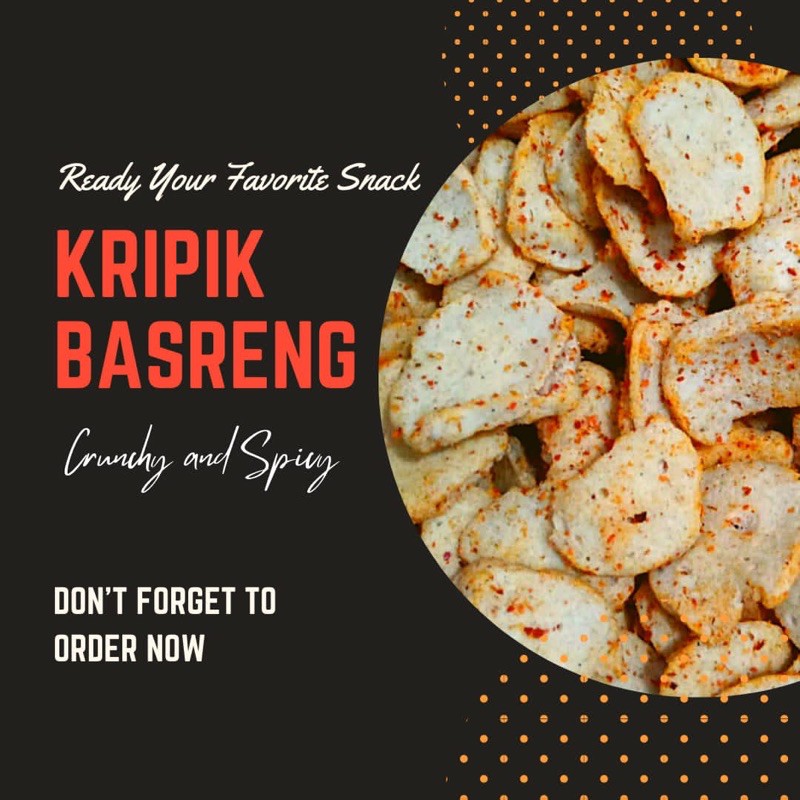 

keripik basreng pedas asin