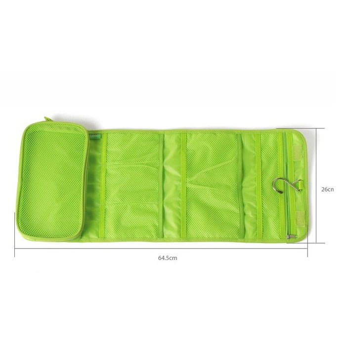 Tas Kosmetik Multifungsi Traveling Lipat Portable (TS13)