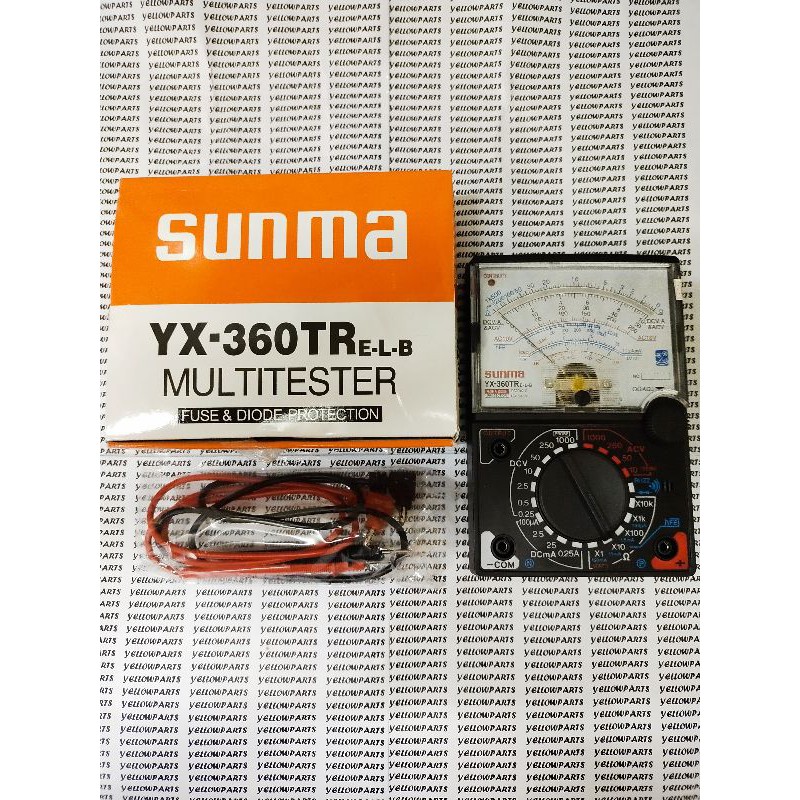 TOOLS MULTITESTER ANALOG MANUAL SUNMA YX-360TR E-L-B