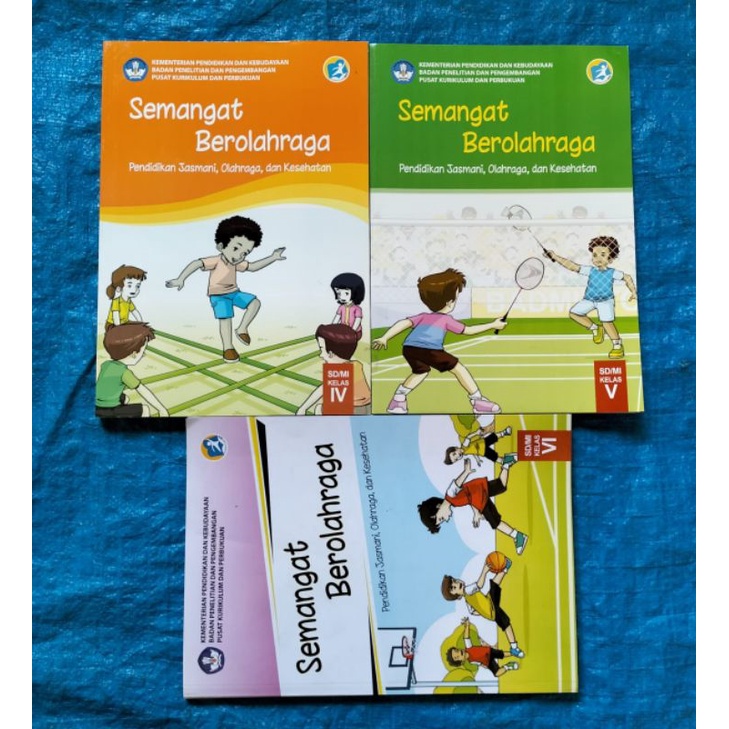 ORIGINAL BUKU SEMANGAT BEROLAHRAGA KELAS 4 5 6