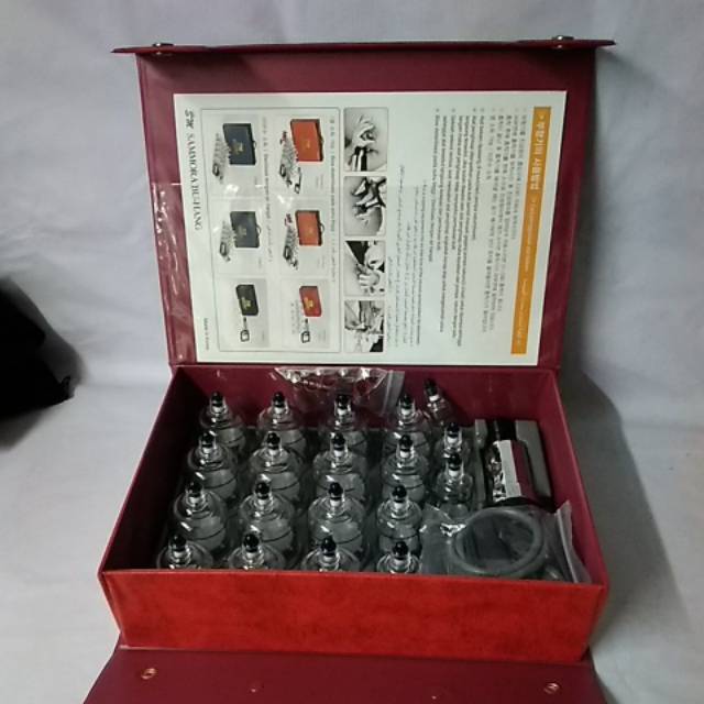 Alat Bekam SAMMORA isi 19 / kop angin Samora isi 19 /Alat Bekam Sammora isi 19