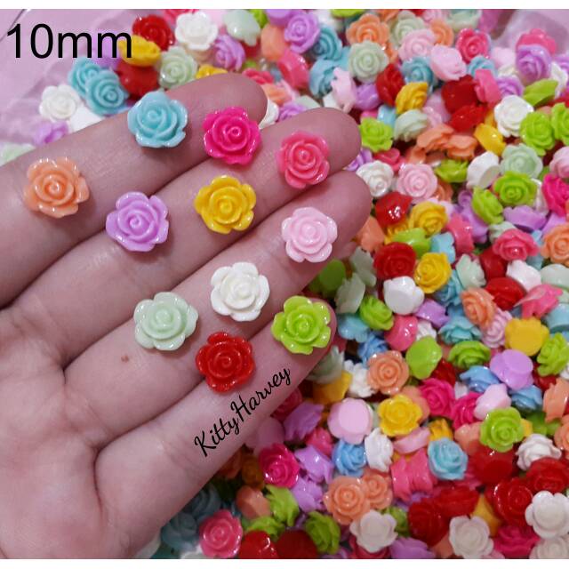 Resin Bunga 10mm