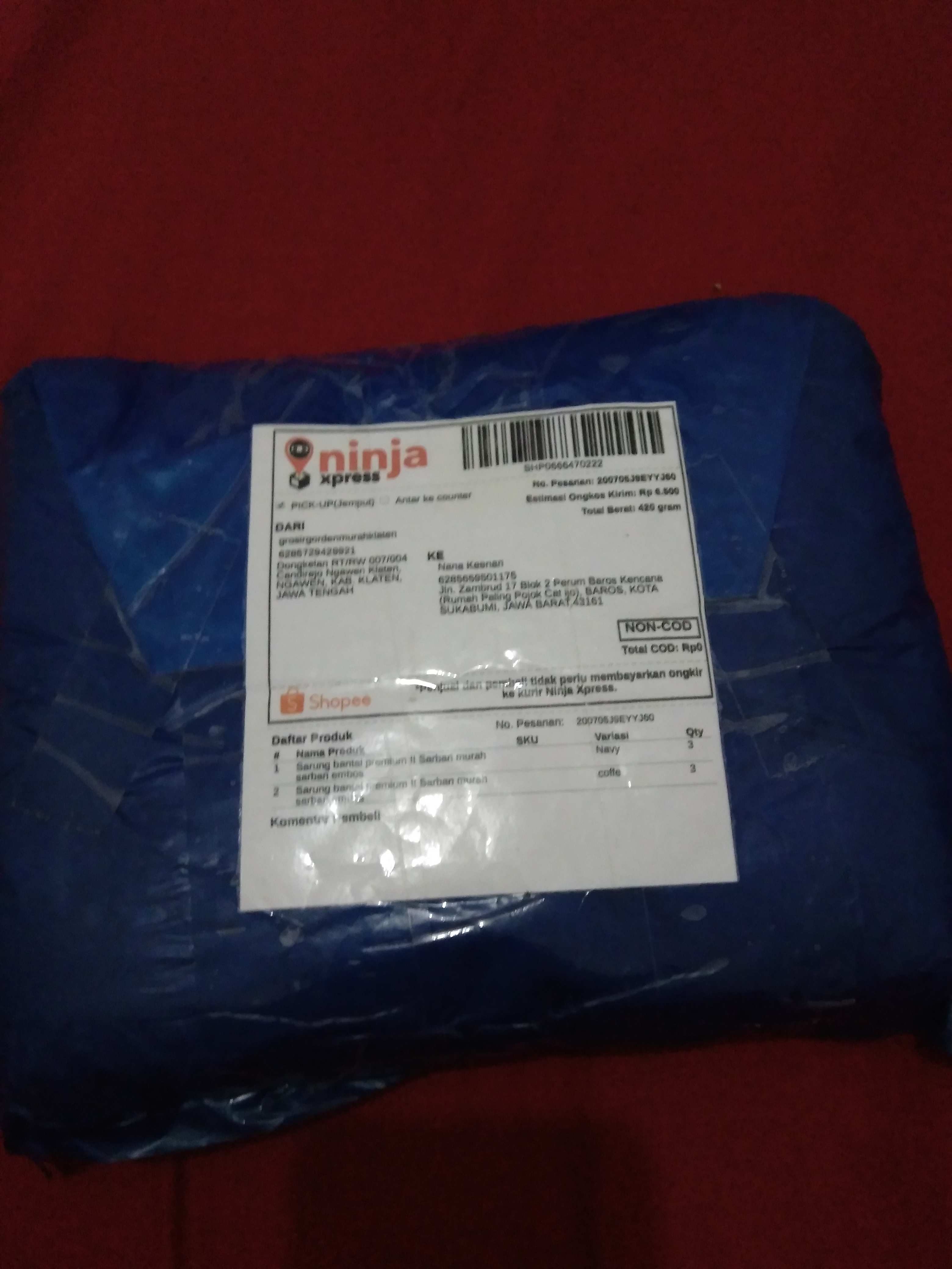 Sarung Bantal Premium !! Sarban Murah Sarban Embos