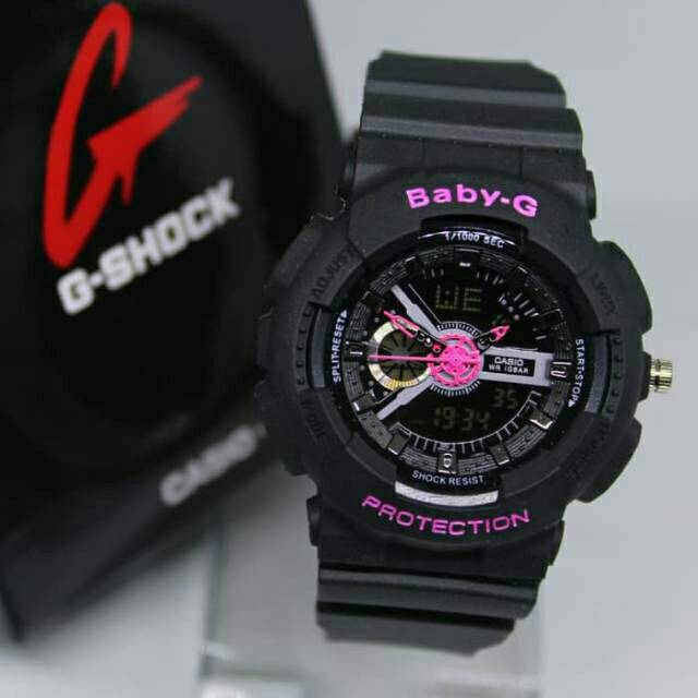 Promo Sale Jam Tangan Wanita Murah Casio Baby-G BGA-110A Strap Rubber