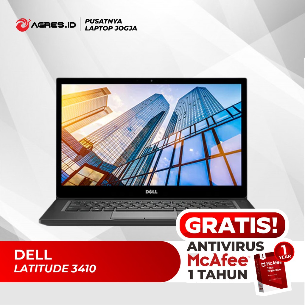 Laptop Dell Latitude 14 3410 I5 u Win 10 Free Anti Virus Mcafee Shopee Indonesia