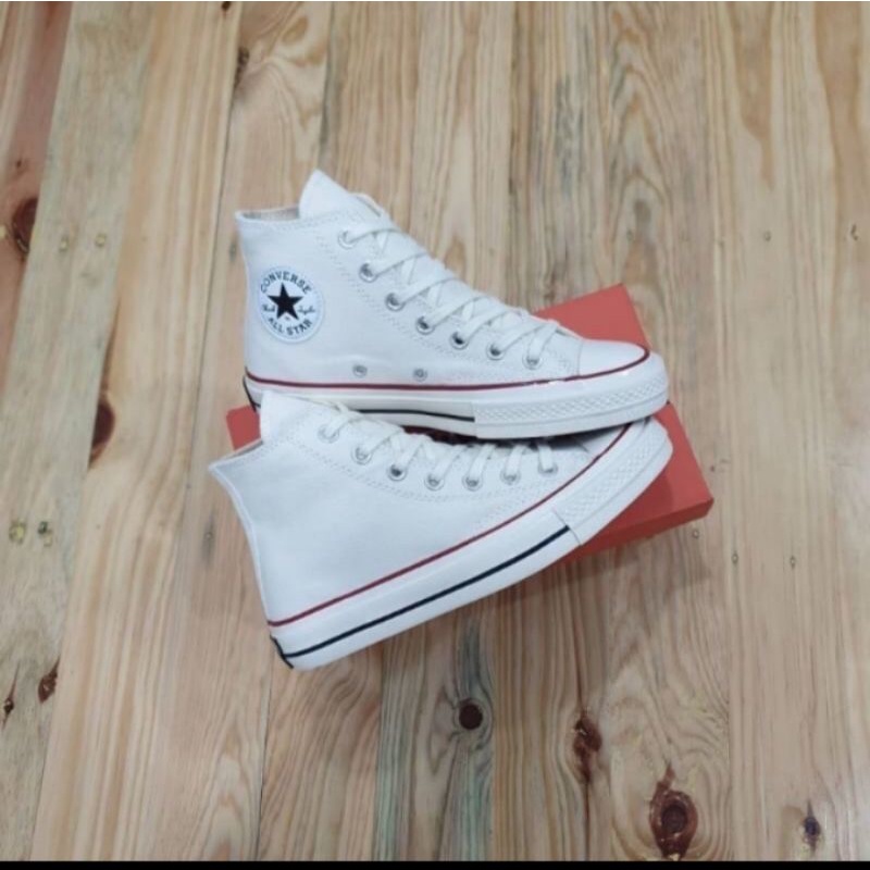 (NEW PRODUCT) SEPATU CONVERSE TINGGI CLASSIC PUTIH SNEAKERS PRIA/WANITA