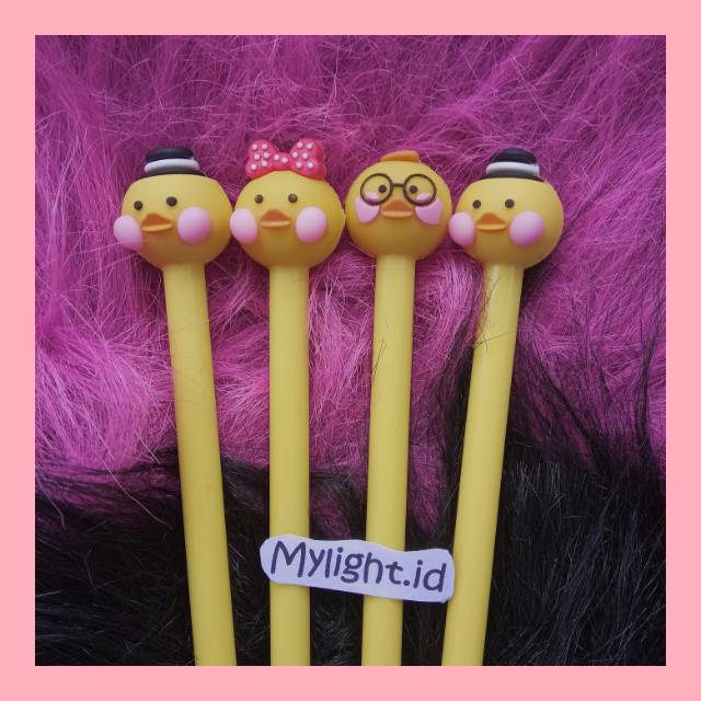 

[DAPAT 4] 1 SET PULPEN AYAM BEBEK LUCU