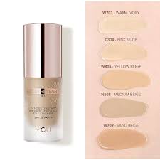 [GROSIR] Y.O.U NOUTRIWEAR VALVET LIQUID FOUNDATION# FULL COVERAGE by you