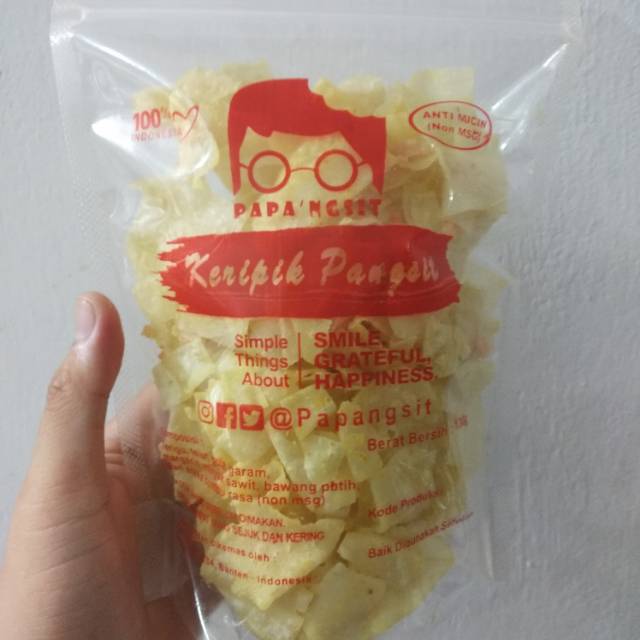 

Papangsit keripik pangsit home made enak tanpa micin dan pengawet